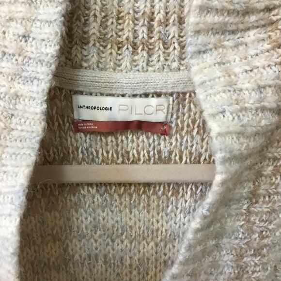 Anthropologie Pilcro Joyce V-Neck Sweater Neutral - Picture 4 of 16